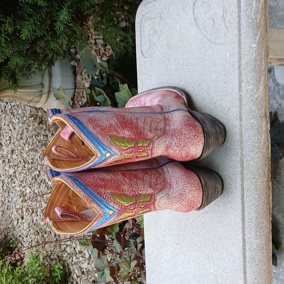 Old Gringo MARIPOSA LOCA - WOMEN'S Boot Sz 9 EUC - Picture 8 of 16